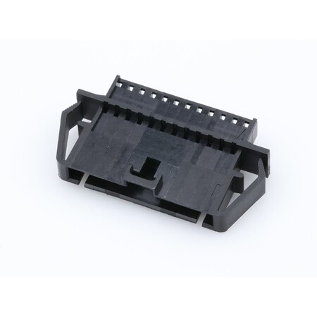 Molex Board Connector, 12 Contact(S), 1 Row(S), Male, 0.1 Inch Pitch, Crimp Terminal, Black Insulator 701070046